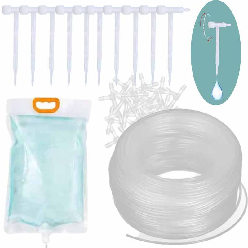 Drip Irrigation System Automatic Kit - Plant Irrigation Bag Automatic Adjustable Dripping