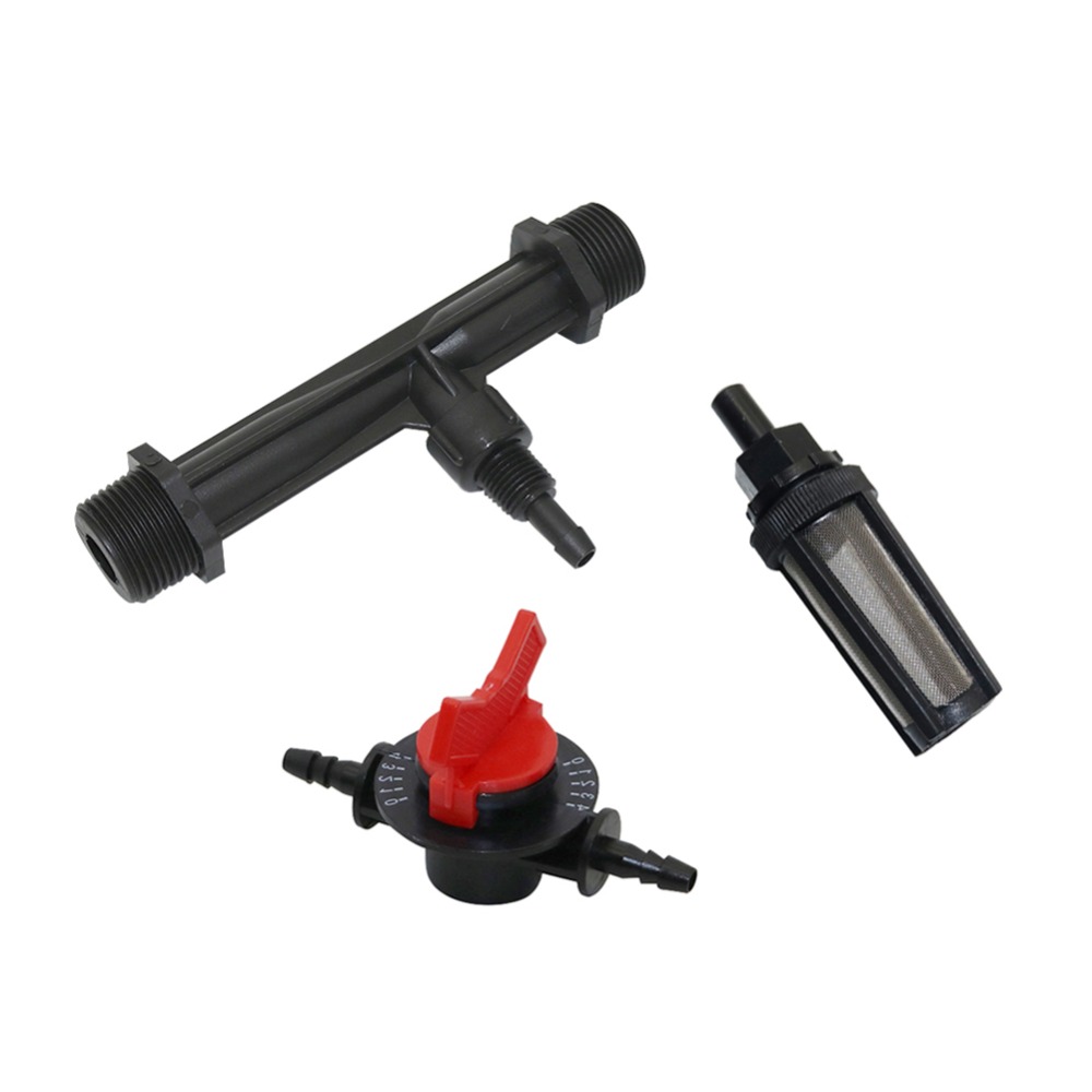 Fertilizer Injector Venturi 3/4 Inch - Irrigation Venturi Fertilizer Injector with 1/2,