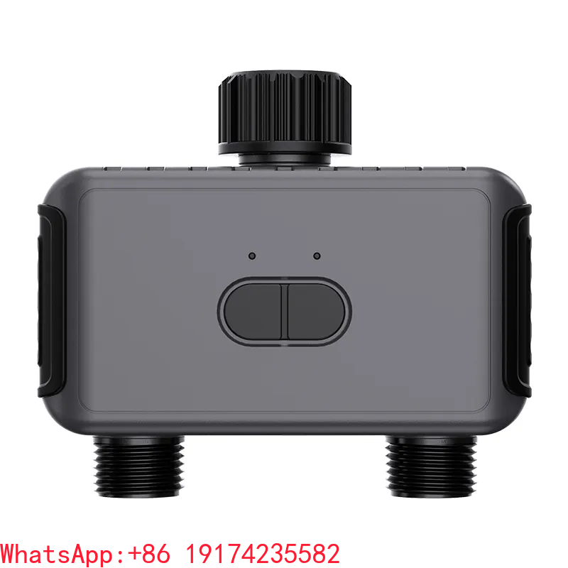 Tuya Zigbee Garden Irrigation Controller - SGW08-Zigbee Ipx5 Waterproof Dual-Zone Tuya App