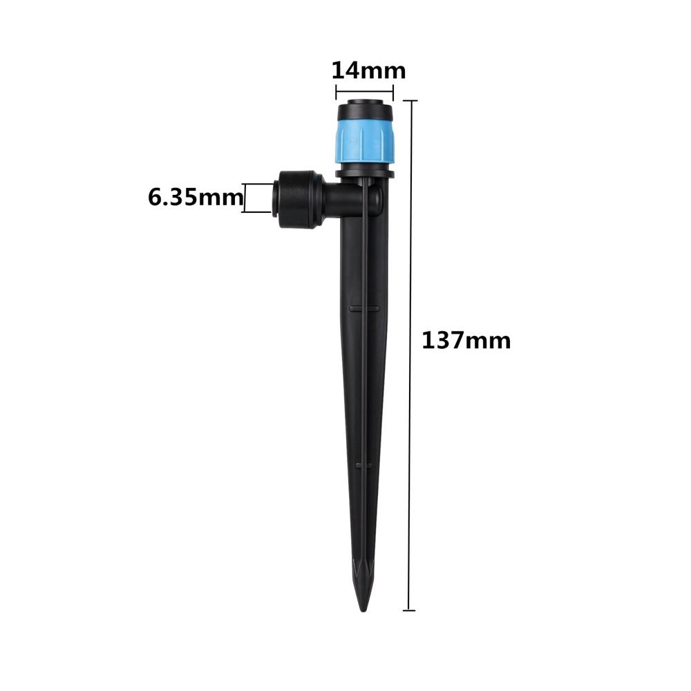 10/20Pcs 1/4 Inch Adjustable D - Drip Emitters Adjustable 360 Micro review and price