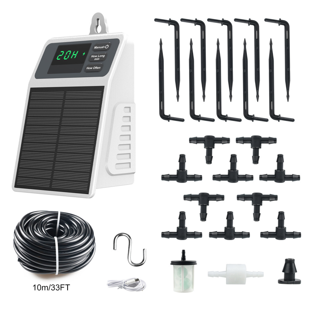 Automatic Plant Watering Syste - Solar Drip Irrigation Kit Garden review and price