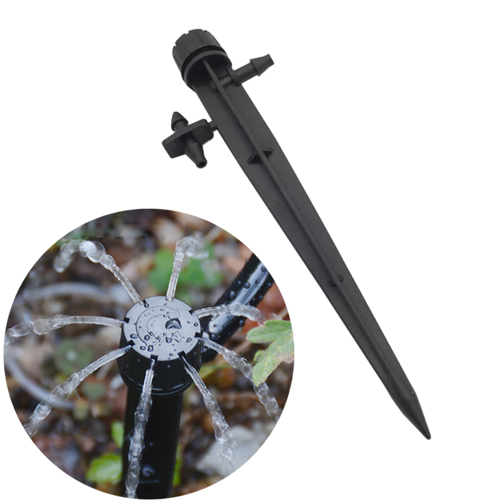 10 Pcs Adjustable 360° 8 Hole  - Drip Emitters Adjustable 360 Micro review and price