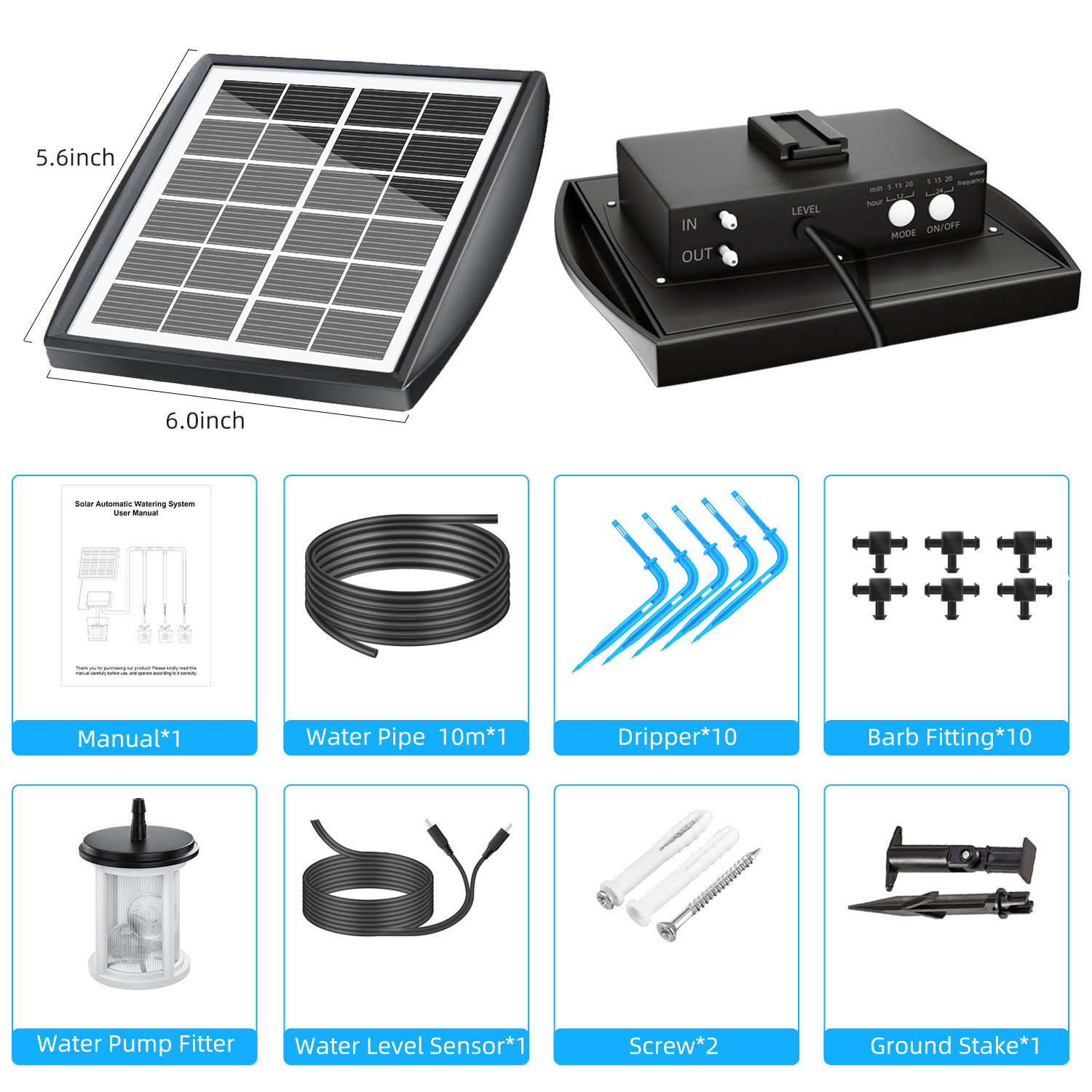 Solar Pump for Irrigation Auto - Automatic Watering Pump Indoor Plants review and price
