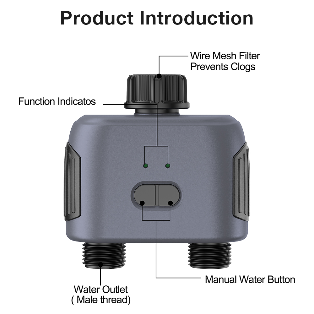Tuya Zigbee/Bluetooth Water Ti - Tuya Zigbee Garden Irrigation Controller review and price