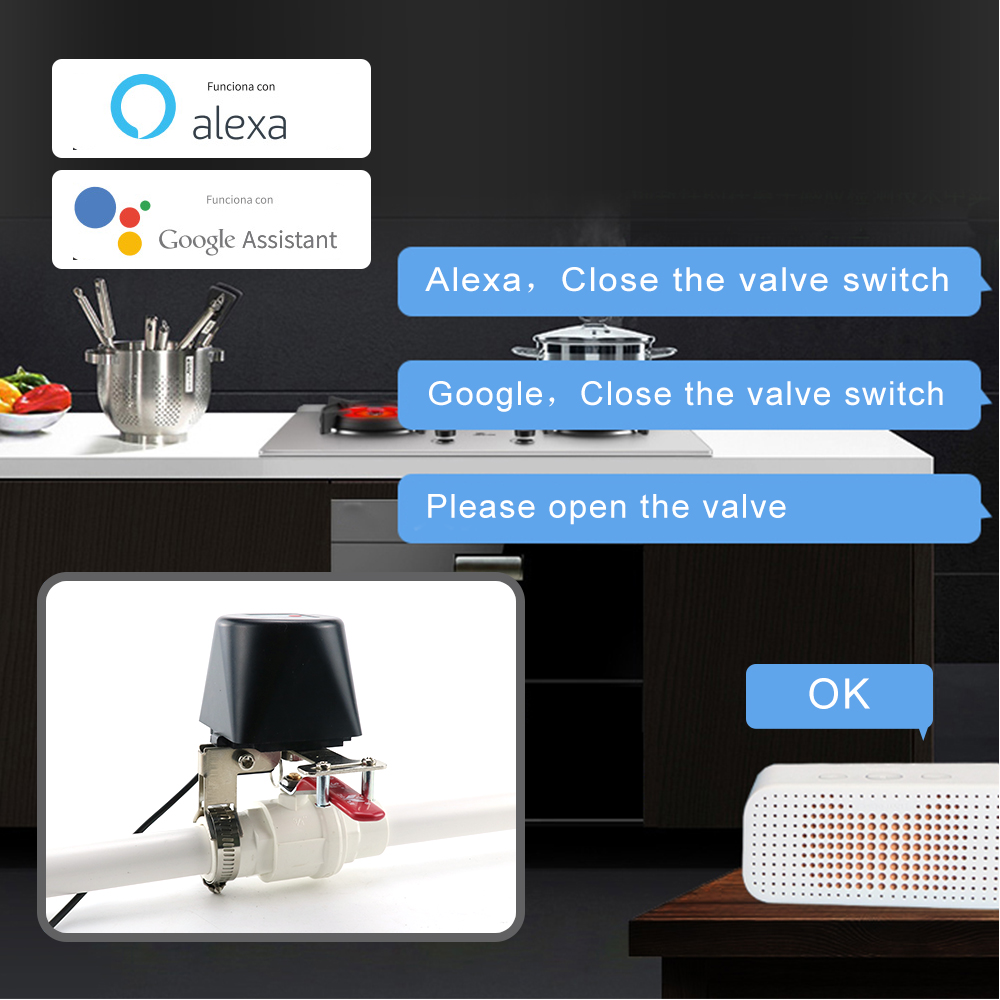Zigbee Smart Gas Valve WIFI Ga - Tuya Zigbee Garden Irrigation Controller review and price
