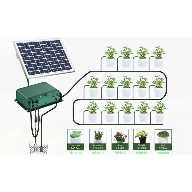 Solar hydroponic irrigation ki - Solar Drip Irrigation Kit Garden review and price