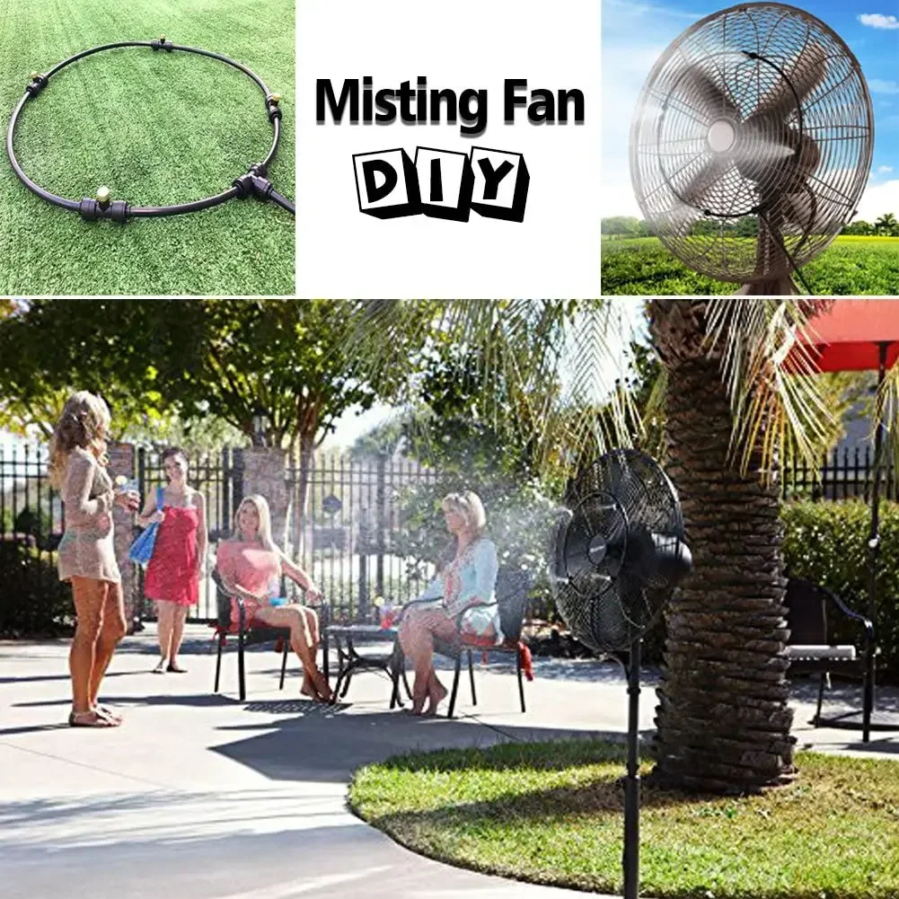 Outdoor Misting Cooling System - Mist Cooling System Outdoor Patio 15M review and price