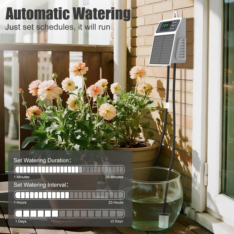 HOT-Smart Watering System Sola - Solar Drip Irrigation Kit Garden review and price