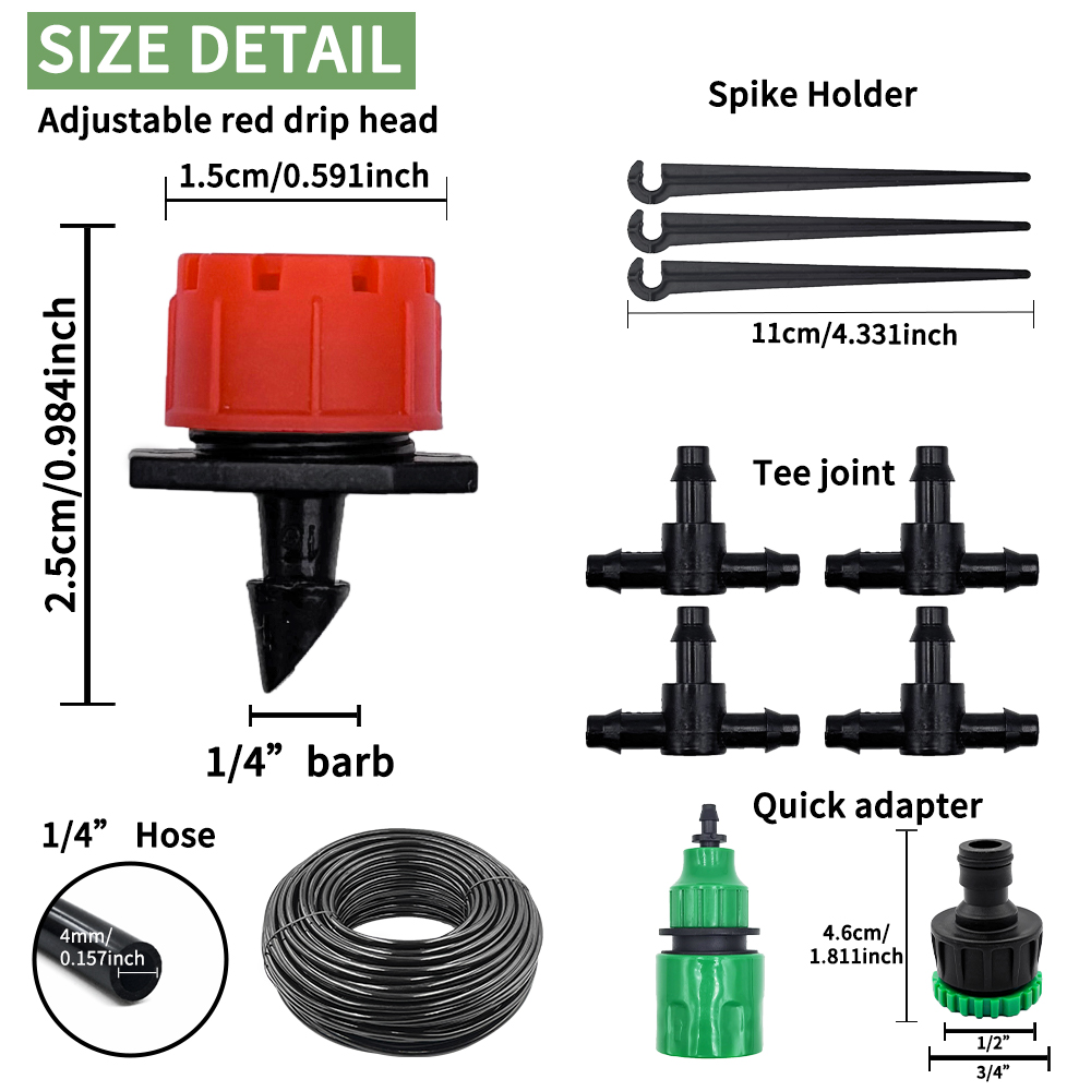 Automatic Drip Irrigation Kit  - Drip Irrigation System Automatic Kit review and price