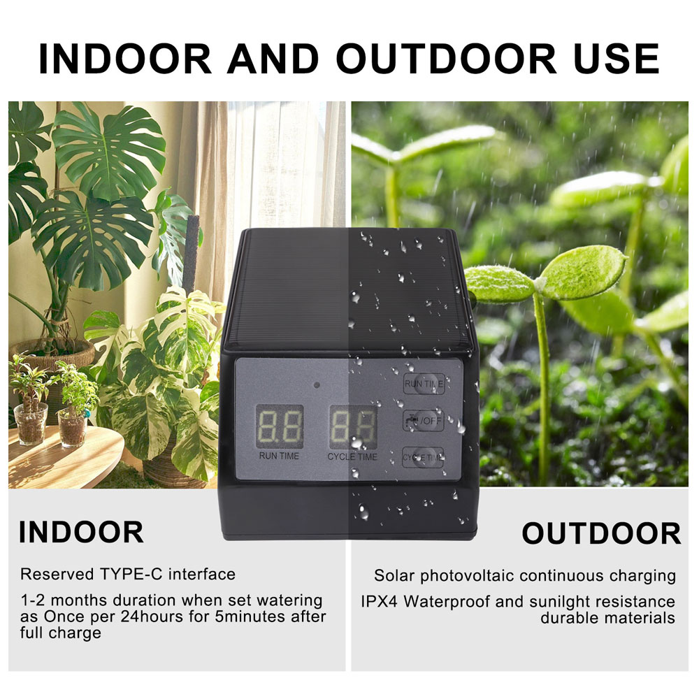 Solar Power Timer Automatic Dr - Solar Drip Irrigation Kit Garden review and price