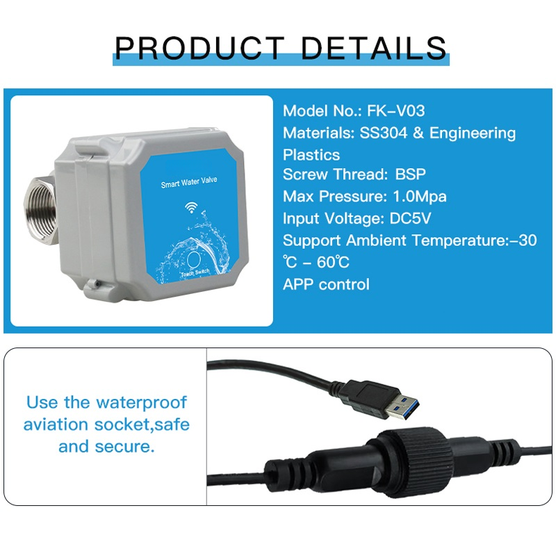 DN20/DN25 Smart-Water Valve Wi - Wifi Water Timer Hose Faucet Smart review and price