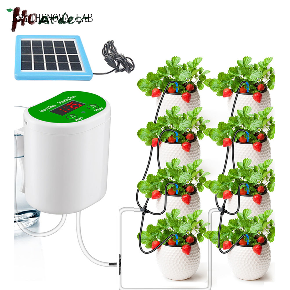 Pump Intelligent Drip Irrigati - Solar Drip Irrigation Kit Garden review and price