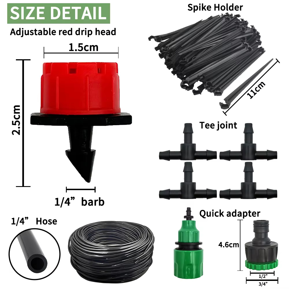 Garden Drip Irrigation Automat - Drip Irrigation System Automatic Kit review and price