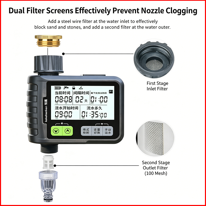 ZK Digital Garden Water Timer  - Rain Sensor For Irrigation Timer review and price