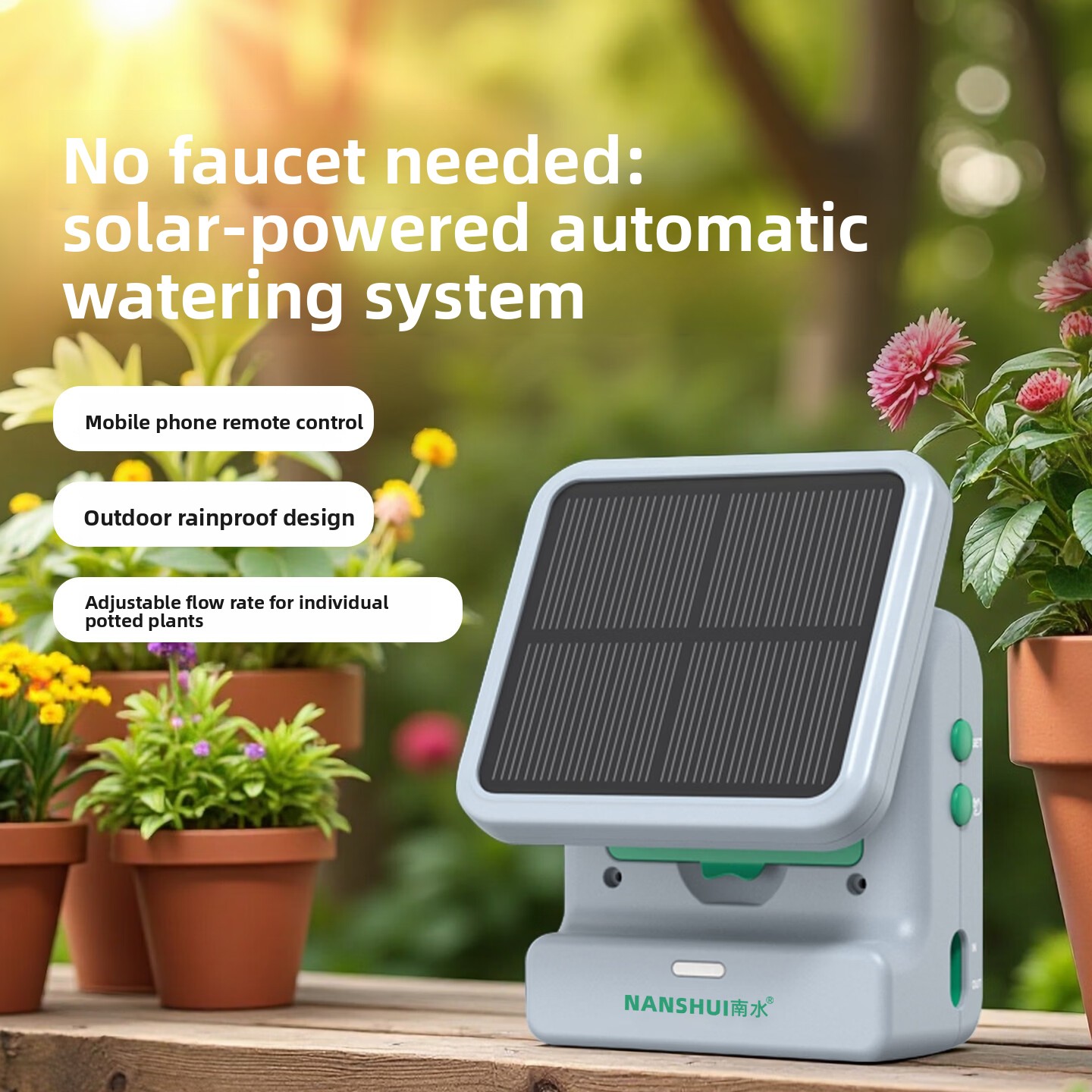 Solar WiFi Automatic Irrigatio - Drip Irrigation System Automatic Kit review and price