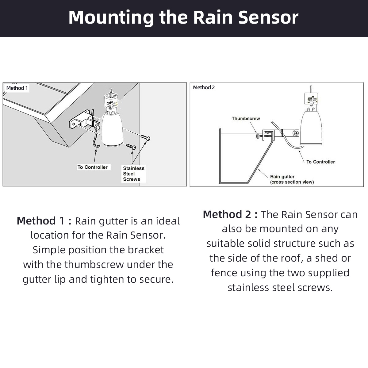 Mini Rain Sensor Automatically - Rain Sensor For Irrigation Timer review and price