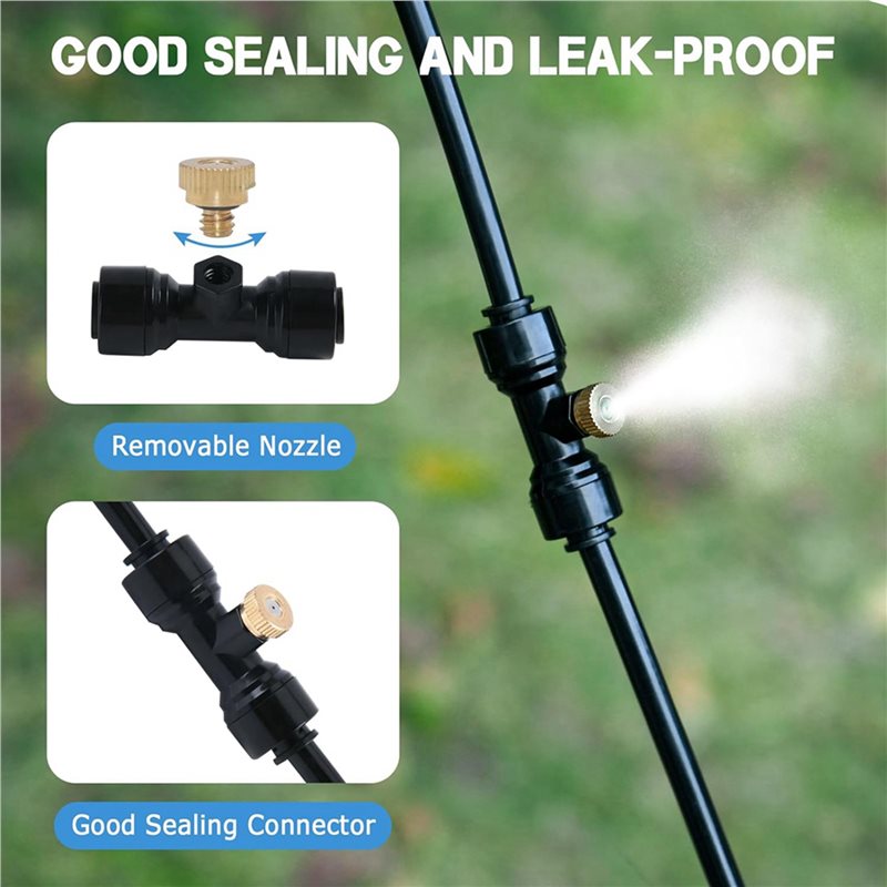 ABYN-2X Misting Cooling System - Mist Cooling System Outdoor Patio 15M review and price