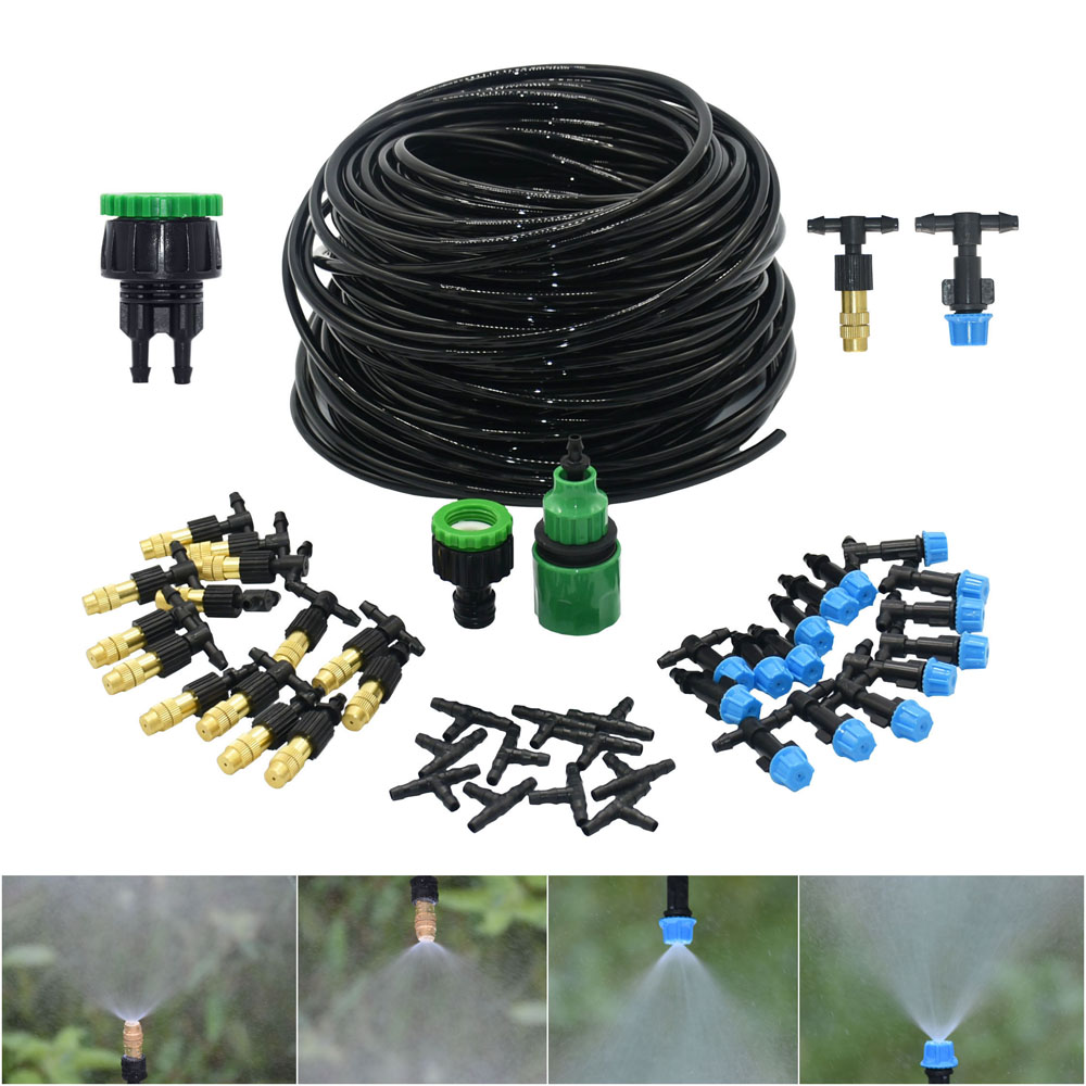 5M-30M Outdoor Misting Cooling - Mist Cooling System Outdoor Patio 15M review and price