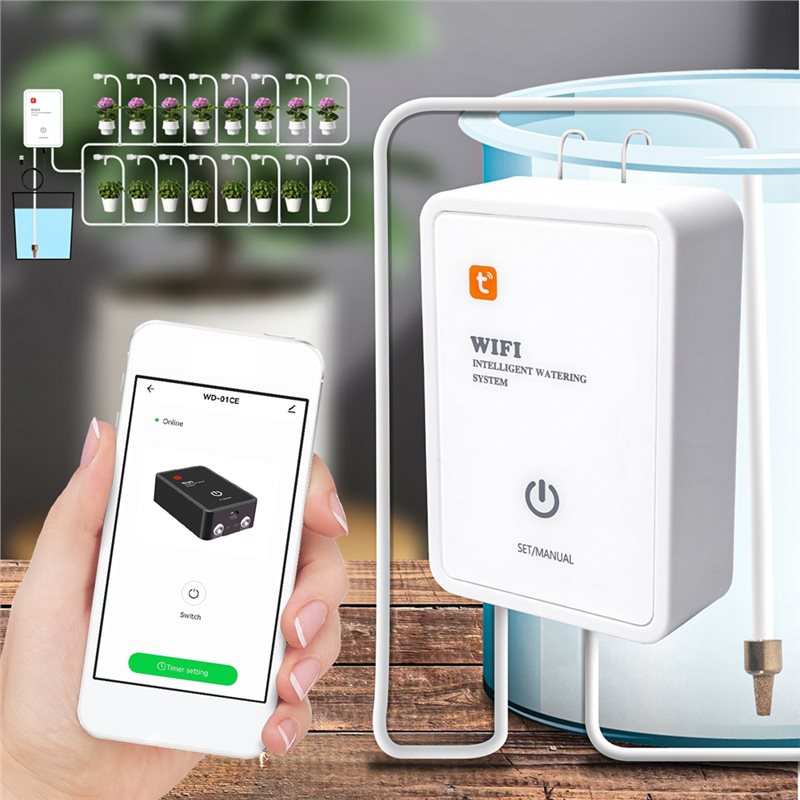ABMR-Tuya Smart Wifi Garden Co - Drip Irrigation System Automatic Kit review and price