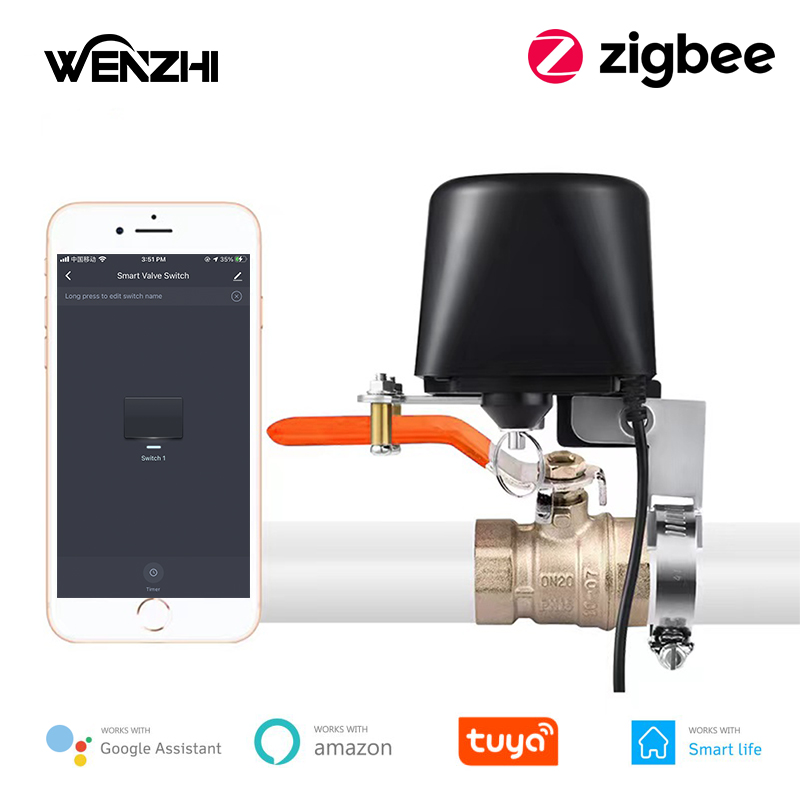 ZigBee Water/Gas Valve Remote  - Tuya Zigbee Garden Irrigation Controller review and price