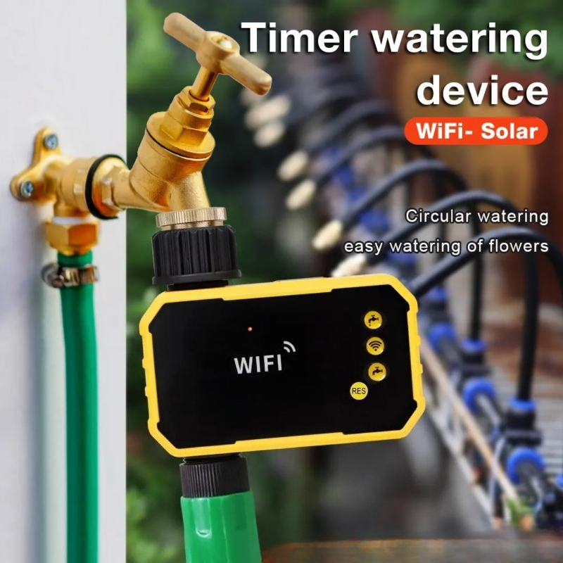 Solar WiFi Irrigation Timer Wi - Rain Sensor For Irrigation Timer review and price
