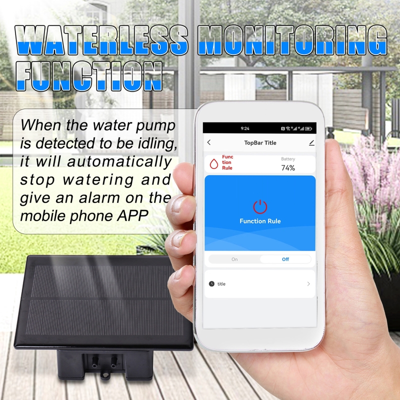 Solar Power Timer Pump Automat - Solar Drip Irrigation Kit Garden review and price