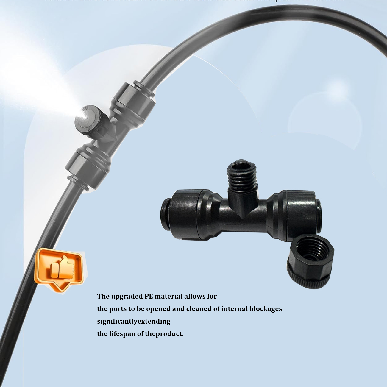 Outdoor Cooling Patio Misting  - Mist Cooling System Outdoor Patio 15M review and price