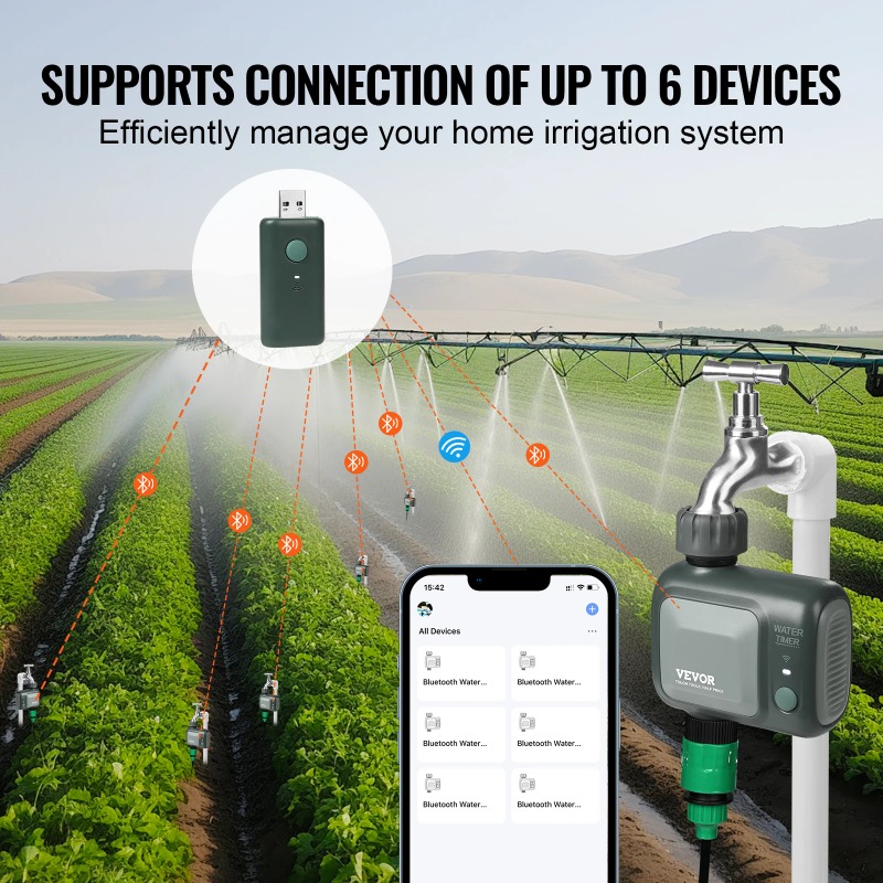 WiFi Sprinkler Timer Single/ T - Wifi Water Timer Hose Faucet Smart review and price