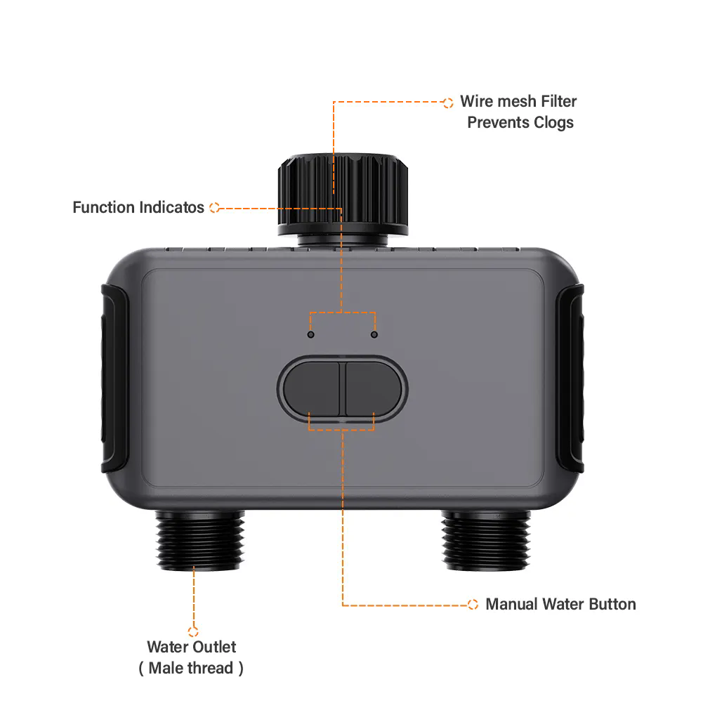 SGW08-Zigbee Ipx5 Waterproof D - Tuya Zigbee Garden Irrigation Controller review and price