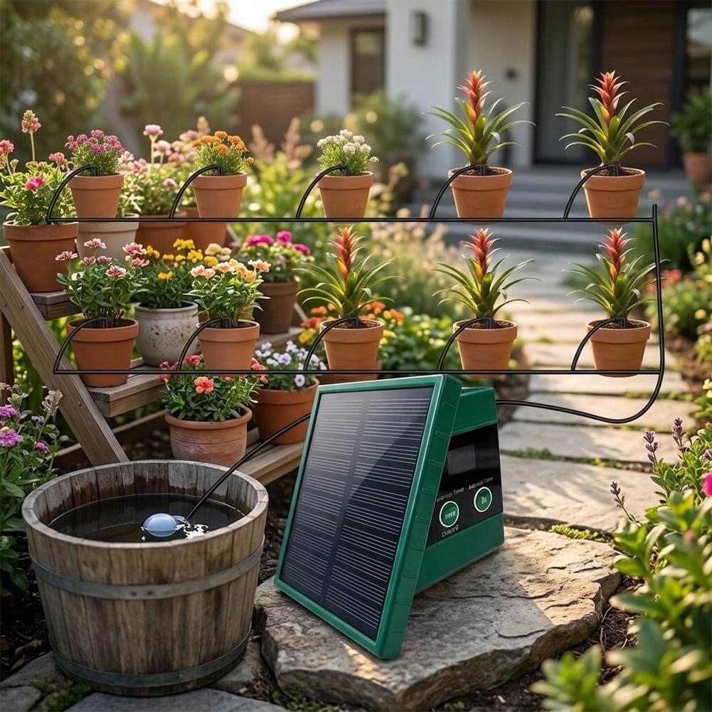Reliable Solar Drip Irrigation - Solar Drip Irrigation Kit Garden review and price