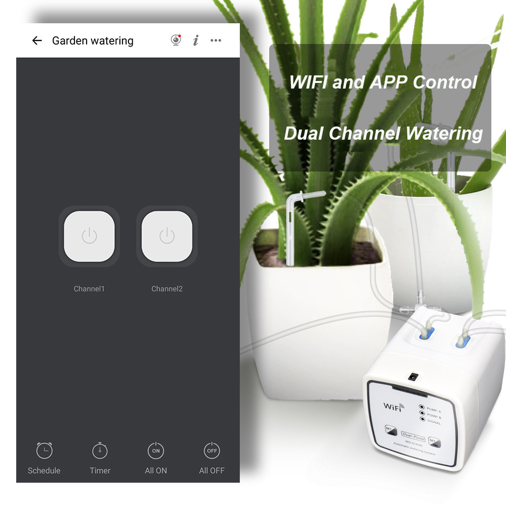 WiFi Irrigation Controller, Au - Automatic Watering Pump Indoor Plants review and price
