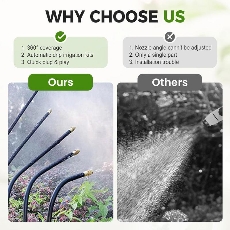 Drip Irrigation System Garden  - Drip Irrigation System Automatic Kit review and price