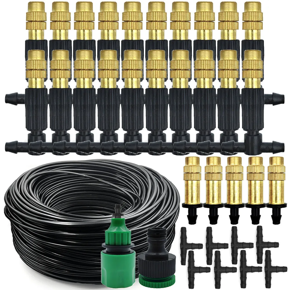 15M-30M Outdoor Misting Coolin - Mist Cooling System Outdoor Patio 15M review and price