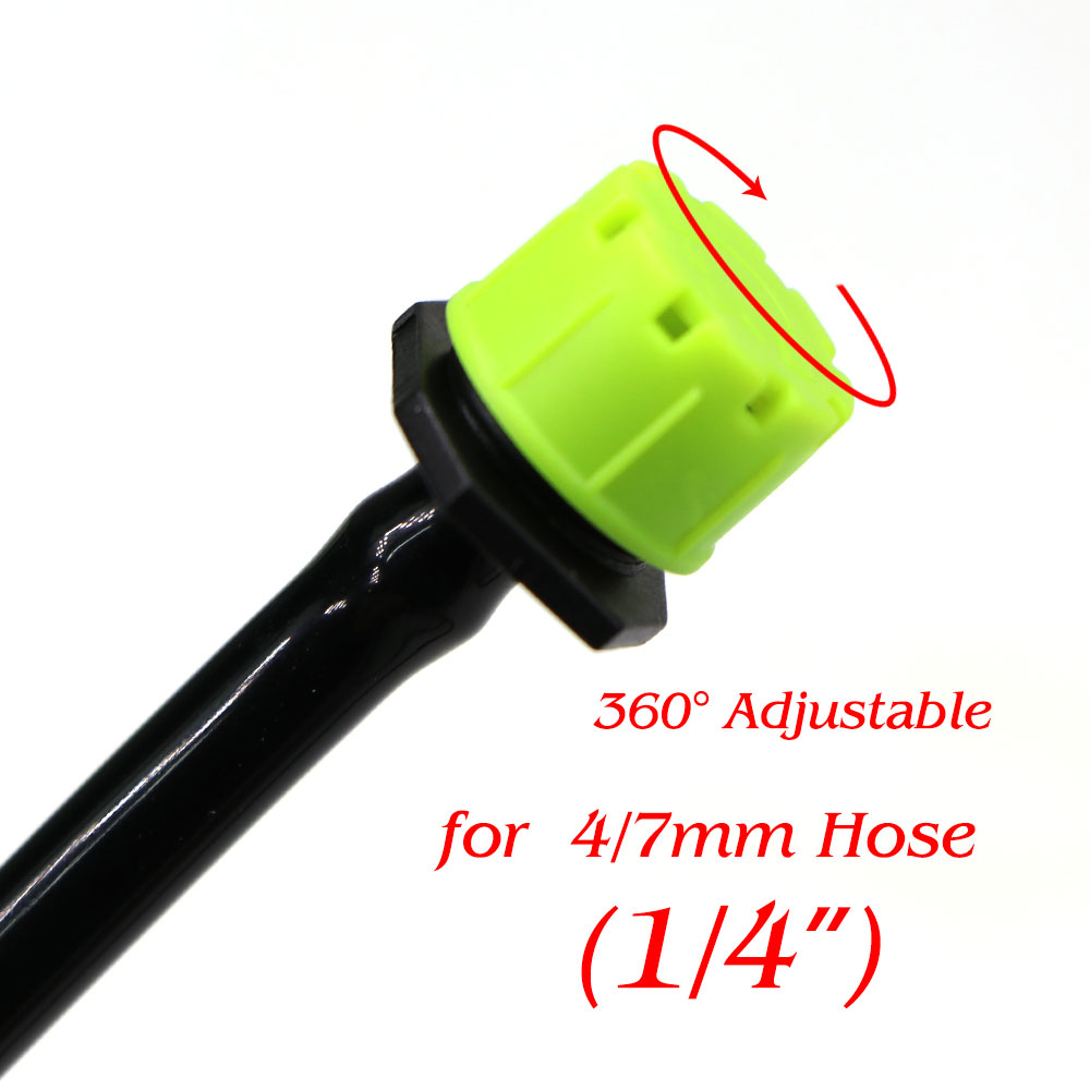 30-1000PCS 0-70L/H 8-Hole Adju - Drip Emitters Adjustable 360 Micro review and price