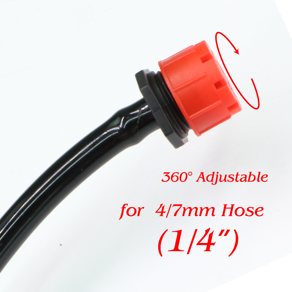 30-1000pcs Adjustable Irrigati - Drip Emitters Adjustable 360 Micro review and price